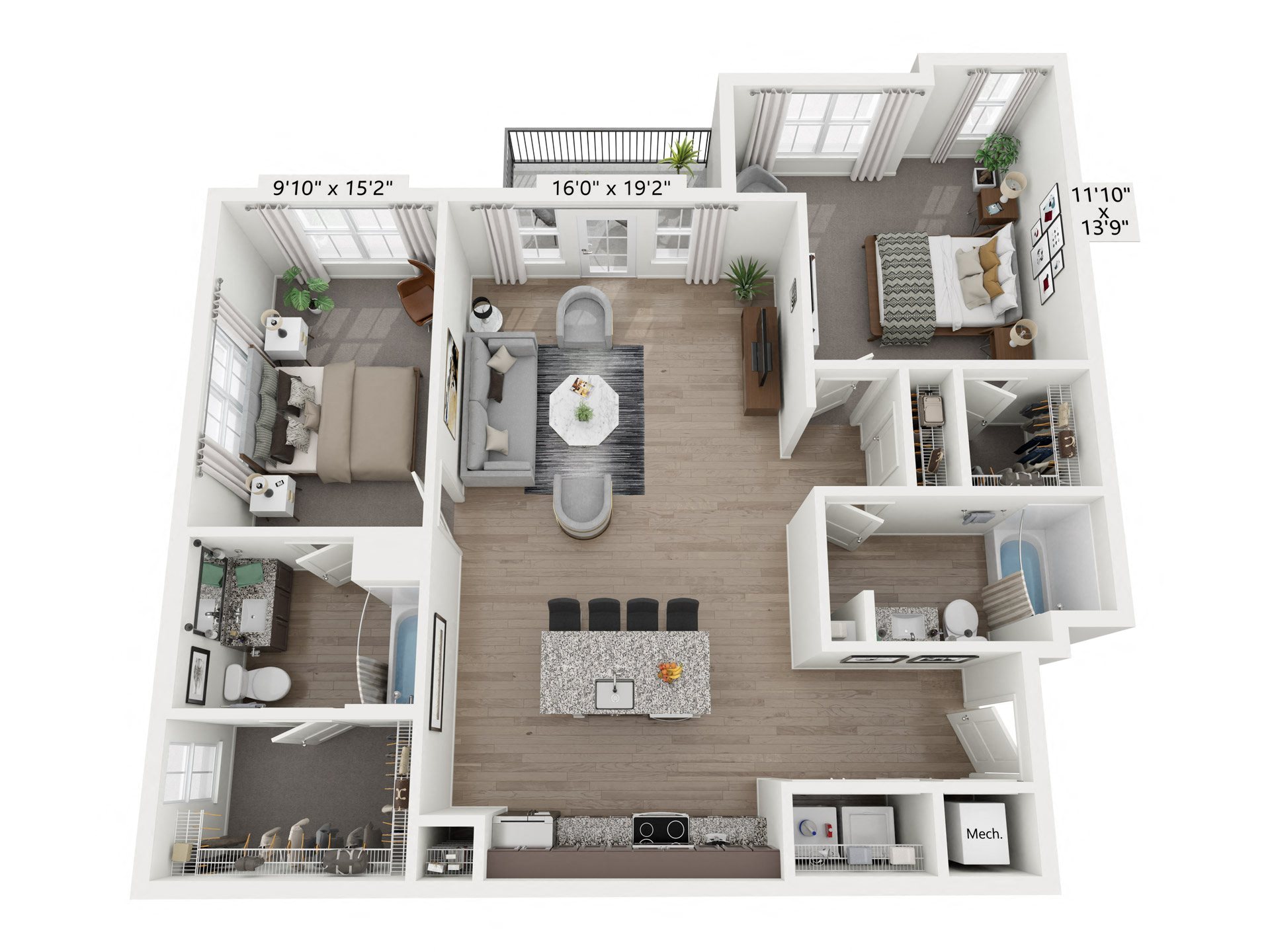 Alabaster (2.20 G) floor plan